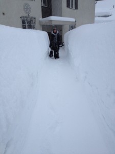 entrance to our Monami apartment                                           